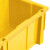 纳仕徳 C5# 加厚组立式零件盒 斜口螺丝收纳盒 货架整理箱 五金元件盒零件盒工具盒 黄色330x220x140
