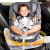 karmababy卡曼天使儿童安全座椅新生婴儿车载0-12岁宝宝汽车用G11 天使系列—淡莲红