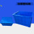 加厚塑料周转箱长方形特大号工业箱子带盖胶框储物框大收纳盒筐子 周转箱+盖子红色(有盖) 外径长宽高610*490*360