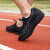 多威（Do-win）迷彩跑步鞋男女户外越野跑减震轻便马拉松公路长跑体能训练运动鞋 AM2713F黑色 46