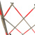 上知科锐 KR-WL-T-1.2*1.5米 整套含：围栏片1个,U型腿1根 红白相间 安全围栏 铁马栏