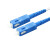 数康（Shukang） 单模1芯室内2钢丝皮线光缆 单模蝶形光纤跳线尾纤网线 SC-SC接头40米 白色 KF-DSC-S40
