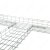 举山 网格桥架 DX 镀锌 500×100 1米 网络综合布线开放式钢网线槽强弱电走线架