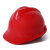 安全帽工地免费印字 新国标V型ABS 建筑工程施工电力领导监理头盔 加厚工业防护工人帽子 定制 红色