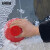 安赛瑞 汽车除雪铲 车用除冰铲玻璃除霜工具 多功能锥形刮雪扫雪装备 套装红色 330069