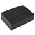 加厚防静电带盖元件盒黑色零件盒工具收纳盒塑料小盒子物料周转箱 3号（连盖盒）795429mm