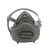 锐麻 8200防尘面罩口罩 头戴式工业粉尘过滤防护面具 8200口罩 