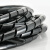 赫思迪格 缠绕管 电线线束保护带 绕线管 PE塑料保护套 包线管 14MM 黑色6米 HGJ-1060