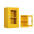海笛【750*450*260mm黄色（加厚）】应急物资存放柜消防防汛器材防护用品柜钢制