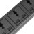 突破（M&G）PDU机柜插座 10A输入 10A输出 8位多用孔插线板 2米线 LED指示灯 02TG120101 PDU插排