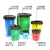 pocatwer  垃圾袋120*140cm厨房塑料袋适用240L垃圾桶PO04