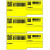 兄弟（brother）TD-9040-500Y黄色标签纸 90X40mm光路标签/末梢皮缆标签/刀型标签 500张/卷