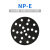 NP30S漩涡混合仪多管小型实验室振荡器旋涡混合器快速涡旋混匀仪 模块2ml