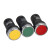 LAY39系列经济型按钮开关自复位22mm点动平头小型1开1闭设备按钮LAY39D-11红色 1个