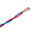 中迈 电线电缆 NH-RVS2*1.5平方2芯耐火铜芯双绞软线 100米 红/蓝