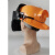 盛融乾 焊工专用护脸自动变光焊帽子电焊防护罩电焊面罩安全帽适配器配件 黄色安全帽一个
