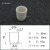 高纯氧化锆坩埚耐高温坩埚 钙稳定100mL