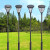博雷奇户外防水高杆景观灯公园别墅小区室外太阳能路灯 太阳能款式双头 3.5米