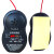 润华年近电感应报警器3挡预警器国家电网电力海华安全帽工地印字 A8透气型红色