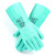 霍尼韦尔 LA172G/7～10 NITRI GARD PLUS丁腈手套，厚0.43mm，长33cm，植绒衬里  1双 绿色 8码 5天