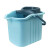 蓓尔蓝 FH-2001 拖把桶 加厚带轮免手洗墩布挤水清洁桶清洗桶大水桶多功能洗车桶 蓝色