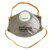 耐呗斯 NBS9503VC杯形口罩 活性炭口罩KN95级别防粉尘防颗粒物工业口罩 有呼气阀 15只/盒