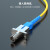 海奈 SC-ST单工转换法兰盘金属 光纤耦合器适配器法兰盘 光纤跳线延长对接头 工程电信级 KTC-1S21（10个装）