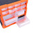 冰禹 BYlj-290 塑料多格零件盒 电子元件盒 抽屉式收纳箱五金盒 12格