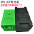 电瓶盒48v20a塑料外壳分体箱备用32a三轮车60v20ah电池盒子 黑60V20A(经济款加厚)