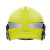 梅思安（MSA）F1XF消防头盔10158863 灭火救援头盔 照明模组+电筒支架 黄色中号 定制拍前联系客服