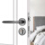 iGear 分体锁 室内卧室房门锁美式卫生间实木门门把手房门锁