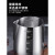 不锈钢烘焙量杯大容量拉花杯带刻度量定制酒杯耐高温计量小刻度杯 拉花杯(550ML)
