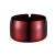 竹特 不锈钢烟灰缸  红色 高款 12cm 加厚耐用不锈钢商用烟灰缸酒店会议清洁烟缸 企业定制