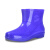 德国国产品质时尚短筒防水鞋雨鞋低筒雨靴女夏季厨房工作胶鞋防滑 蓝色单鞋标准码 39