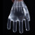 希万辉 透明升级加厚级耐用抽取式一次性手套加厚厨房餐饮透明塑料手膜薄膜 300只袋装 均码