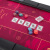 游戏大陆（gameland） 德州扑克折叠桌面 德州扑克桌布桌面两折三折扑克桌面 GL064 2*1米风水龟背酒红色对折桌面