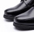 美步 正装职业皮鞋男士商务鞋黑色百搭系带经典时尚配发制式鞋子GA-10男单 黑色 37#