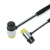 谋福（CNMF）橡胶锤 可拆卸双头橡皮锤 多功能橡胶榔头（40mm安装锤）