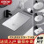 陶瓷台下盆洗手盆嵌入式方形椭圆形阳台单盆 16寸方+(下水套餐)