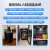 美的冰吧茶叶水果展示柜冷藏柜家用保鲜柜立式冰柜饮料柜办公室单门小型透明玻璃门红酒冷柜 小冰吧 98L /JC-98GM(E)