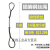 插编钢丝绳双扣纯手工编织起重吊装吊索具编头子钢丝绳WZ-GSS-16 吊3吨16-3米一根