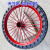 毅鹏300-18手推车耐用耐磨充气轮胎加厚钢圈工矿建筑工地斗车轮子 3.00-18载重实心轮（1个）+轴承