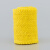ANBOSON 彩色麻布卷麻布条花边装饰麻绳绳子多色麻布条卷定制 黄色(0.9米)