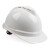 梅思安（MSA）10172476 V-Gard500 白色ABS豪华型有孔安全帽带广告词 含前面LOGO二色印字费  1顶