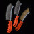 致仕（ZISIZ） 不锈钢丝刷刀刷刷除锈缝隙清洁去皮钢丝刀刷刷子 10个起订（货期3-5天） 不锈钢丝刀刷