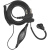 对讲机耳机线C3铝箔耳机线C1导管HongweiK5通用K头M头Y头耳机线C3 黑色（铝箔C5）