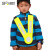 舜发(sfvest) 儿童套头款反光马甲背心不含印字SVM-1026 荧光黄