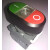双头 双位 启动停止按钮 带灯按钮  MCB-10 MCB-01 MPD2-11C 绿透明红启停标识