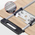 裁板神器木工切割机 支架云石机底板多功能手提锯配件改装定位靠 短款-镀锌材质 4/5寸切割机