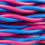 中迈 电线电缆 RVS-450/750V-2*2.5㎡ 2芯铜芯双绞软线 100米 红/蓝
